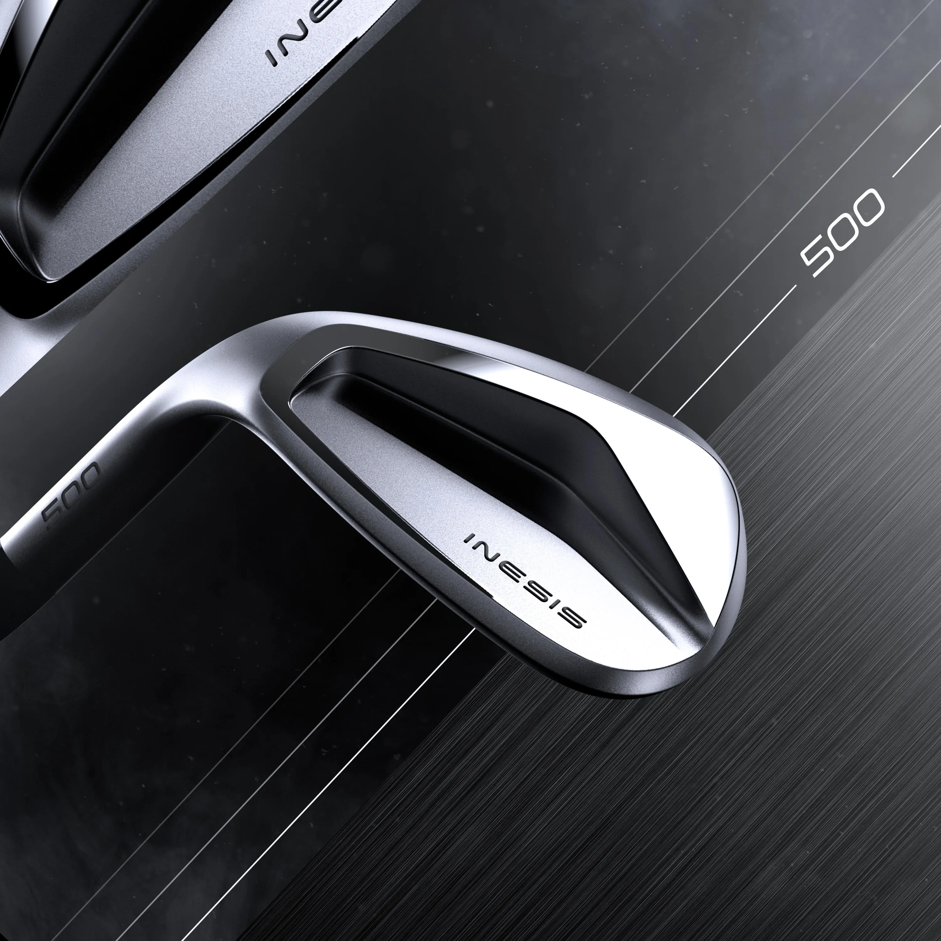Golf Wedge 500 LH size 2 high speed club heads INESIS