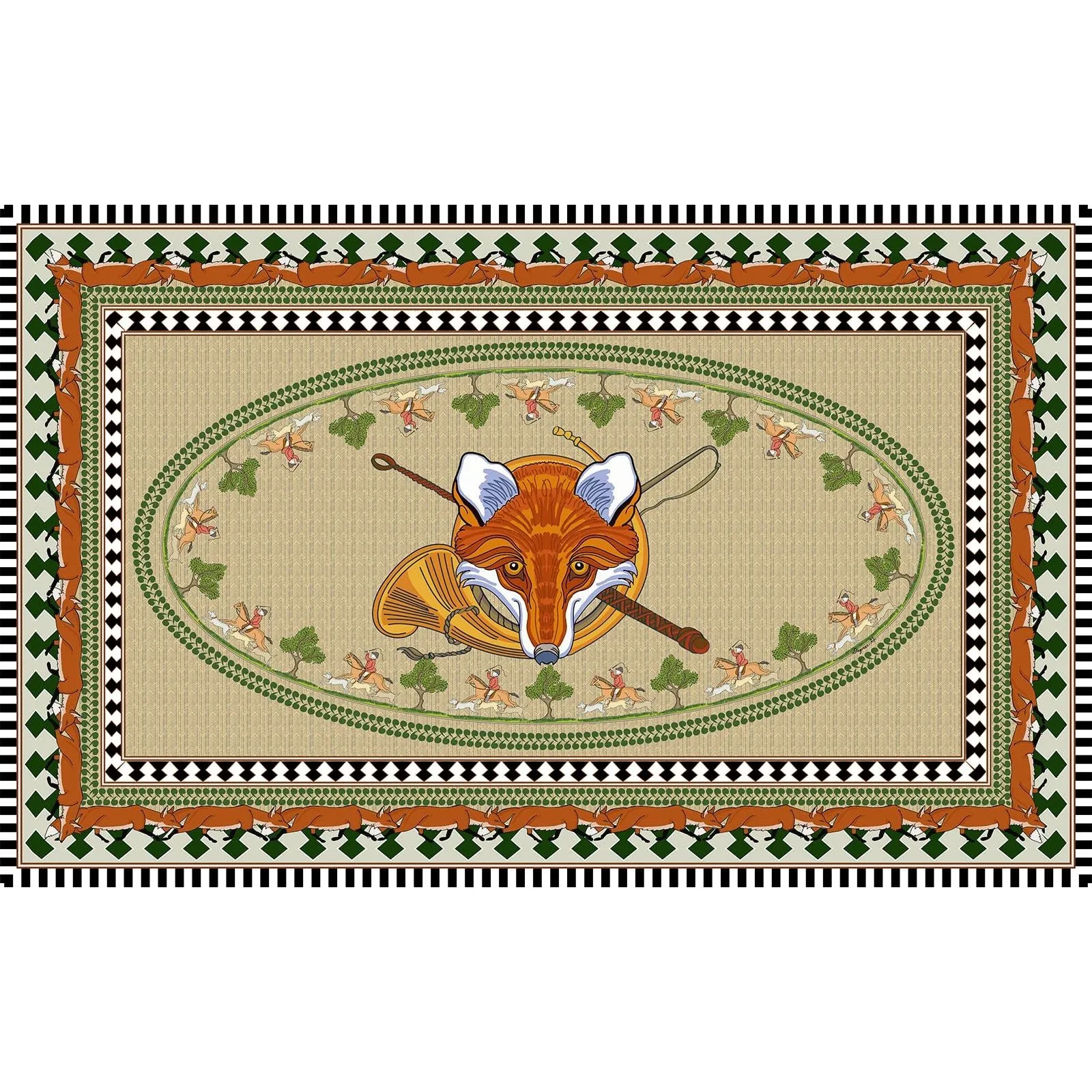 Kevin's 2ft x 3ft Vinyl Floor Cloth