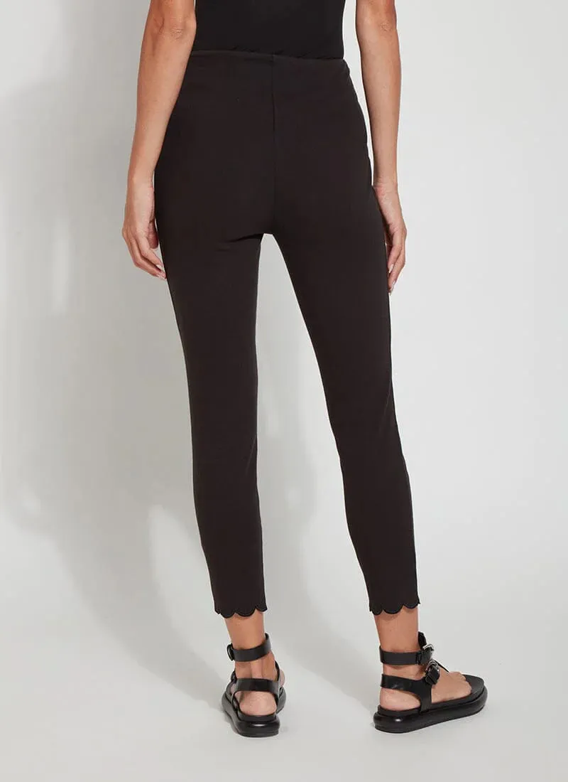 Lysse Scallop Black Denim