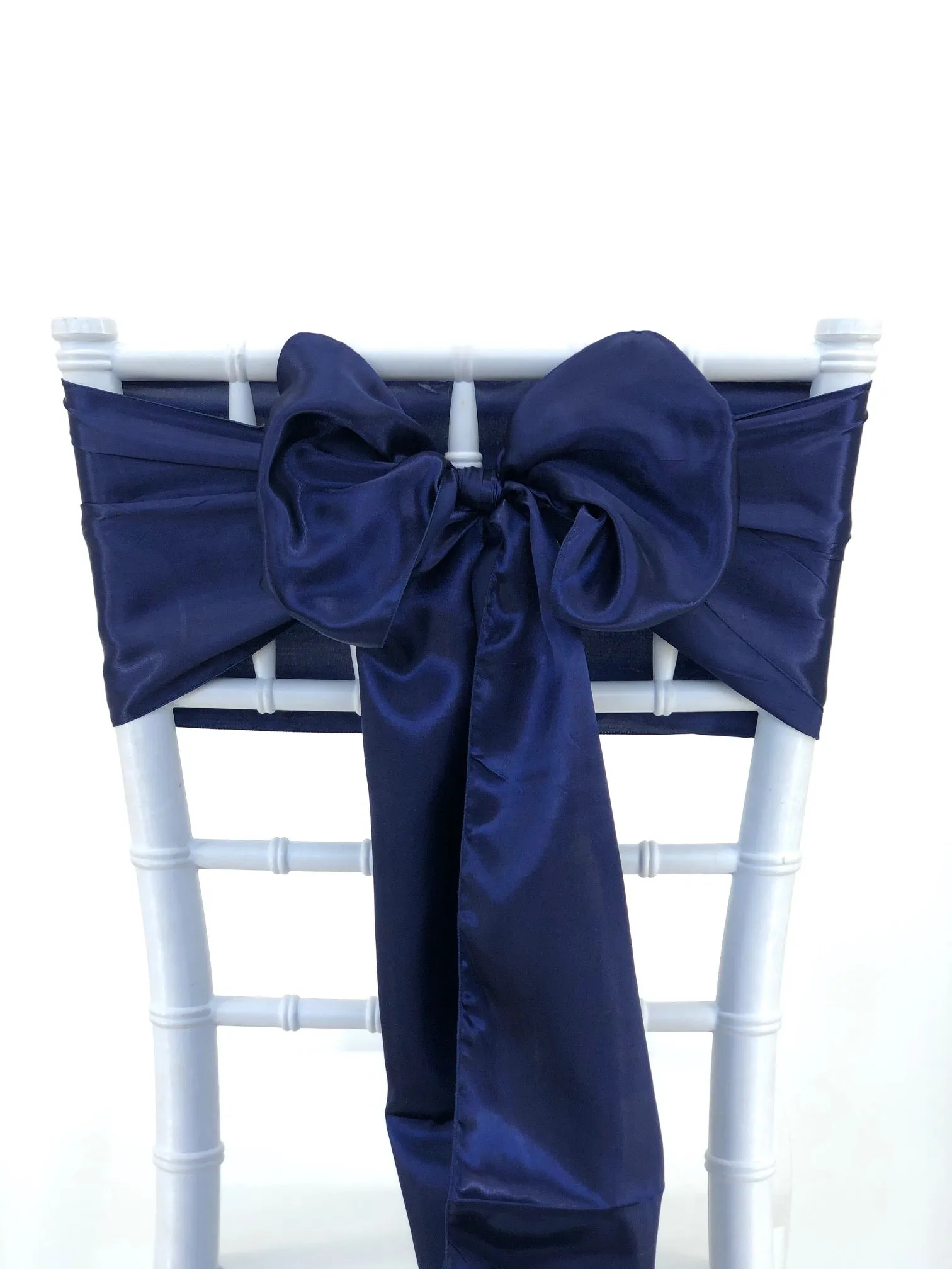 Navy Satin Sashes