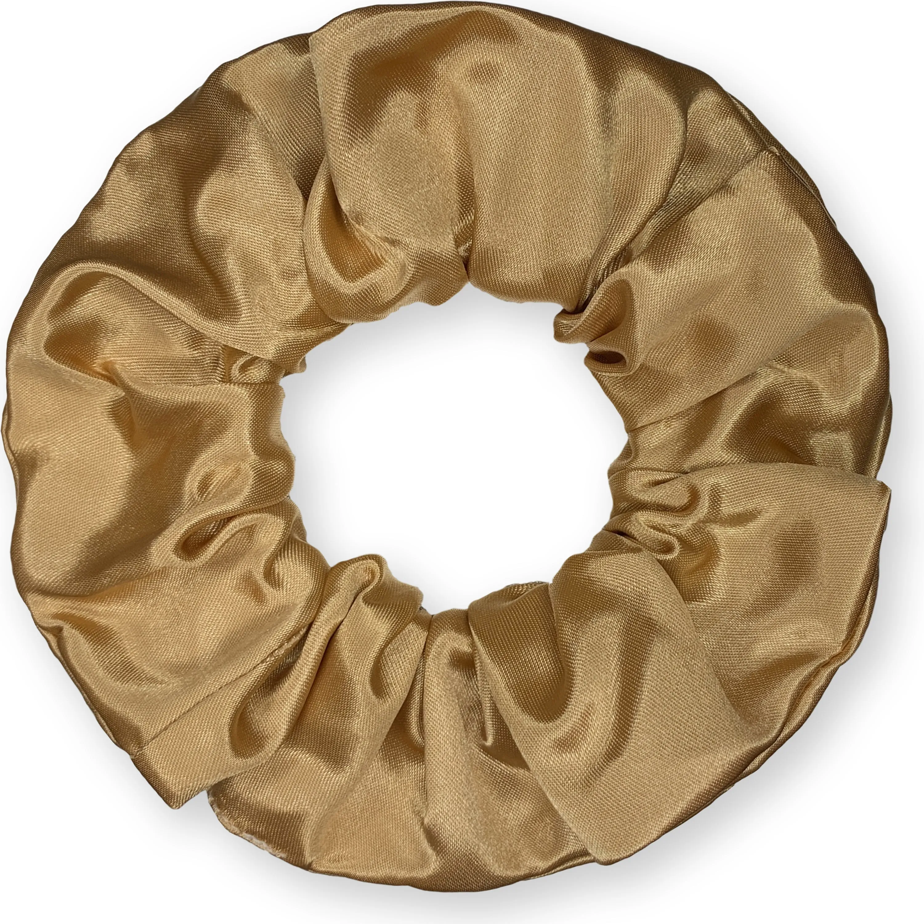 Scrunchies Premium Bridal Satin Available in 3 Sizes Made in the USA Khaki